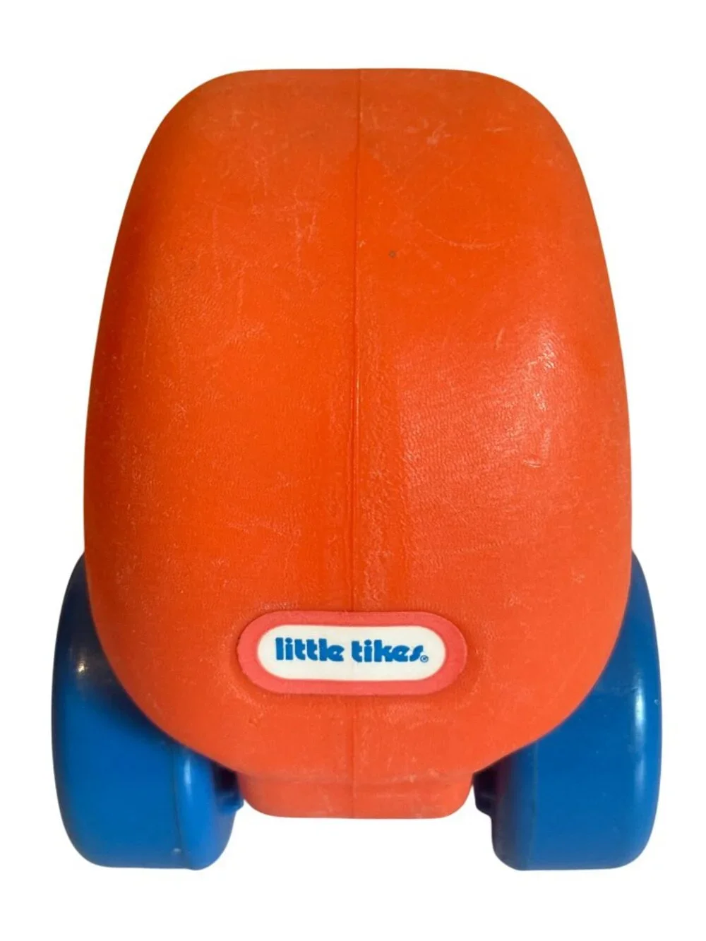 Little Tikes My First Wheels Orange Car Smiley Face Replacement Toy Vintage